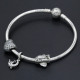 Pulsera Vintage de plata esterlina 925, abalorio de corazón de amor de avión lleno de CZ transparente, joyería artesanal - malaquita tienda 36