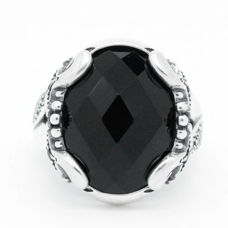 Anillo hecho a mano para hombre, de Plata de Ley 925 con piedra, diseño único Vintage, joyería fina para fiesta, regalo de moda Anillo hecho a mano para hombre, de Plata de Ley 925 con piedra, diseño único Vintage, joyería fina para fiesta, regalo de moda