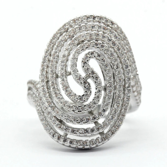 Nuevos anillos de moda para mujer, joyería nupcial de lujo para fiesta, anillo de compromiso de boda, hueco de alta calidad - malaquita tienda 36