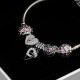 Pulsera de plata de ley 925 con cuentas de circonia cúbica, brazalete calado, regalo de boda, compromiso - malaquita tienda 36