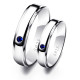 Anillos de plata esterlina 925 para mujer, joyería de moda, exquisitos anillos de circonita para pareja, regalos de compromiso grabados, 2 uds. - malaquita tienda 36