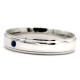Anillos de plata esterlina 925 para mujer, joyería de moda, exquisitos anillos de circonita para pareja, regalos de compromiso grabados, 2 uds. - malaquita tienda 36