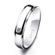 Anillos de plata esterlina 925 para hombre y mujer, sortija Lisa para parejas, banda de boda para amantes, puede grabar personalizado, 2 uds. - malaquita tienda 36