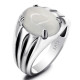 Anillo Vintage con piedra de ágata para hombre y mujer, Plata de Ley 925, piedra de ágata Natural, joyería hermosa, regalo de Navidad, Size6-12 - malaquita tienda 36