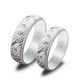 Anillo de Plata de Ley 925 para hombre y mujer, estilo clásico, diseño exquisito, anillo de boda único, regalo exquisito - malaquita tienda 36