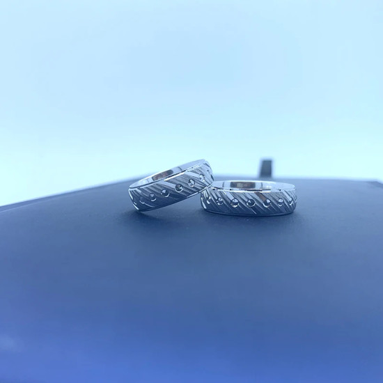 Anillo de Plata de Ley 925 para hombre y mujer, estilo clásico, diseño exquisito, anillo de boda único, regalo exquisito - malaquita tienda 36