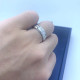Anillo de Plata de Ley 925 para hombre y mujer, estilo clásico, diseño exquisito, anillo de boda único, regalo exquisito - malaquita tienda 36