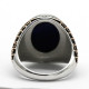 Anillo de plata de ley S925 para hombre, Ojo de Tigre azul Natural, regalo hecho a mano, joyería de vacaciones de estilo Punk tmurkiye - malaquita tienda 36