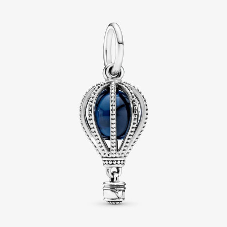 Colgante de cuentas de plata S925 para niña, pulsera de bricolaje adecuada para bricolaje, globo de aire caliente, estrella, Luna, avión, tierra, regalo de joyería Colgante de cuentas de plata S925 para niña, pulsera de bricolaje adecuada para bricolaje, globo de aire caliente, estrella, Luna, avión, tierra, regalo de joyería
