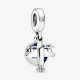 Colgante de cuentas de plata S925 para niña, pulsera de bricolaje adecuada para bricolaje, globo de aire caliente, estrella, Luna, avión, tierra, regalo de joyería - malaquita tienda 36
