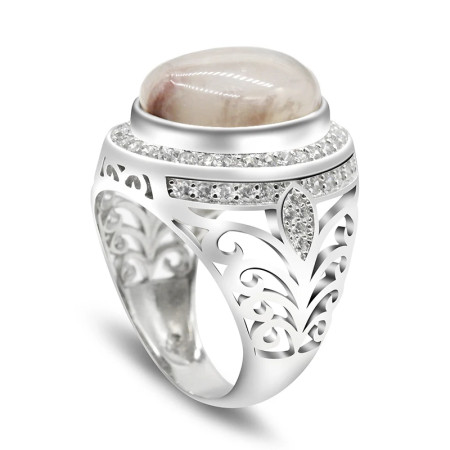 Anillo hecho a mano de plata pura S925 para hombre, piedra de cuarzo natural, fiesta navideña, conjunto de joyería para hombre, regalo Anillo hecho a mano de plata pura S925 para hombre, piedra de cuarzo natural, fiesta navideña, conjunto de joyería para hombre, regalo