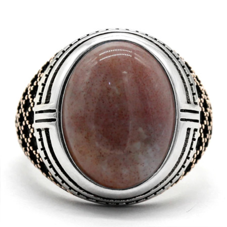 Anillo hecho a mano de plata pura S925 para hombre, regalo de fiesta, día de San Valentín, regalo de joyería natural para el Día del Padre Anillo hecho a mano de plata pura S925 para hombre, regalo de fiesta, día de San Valentín, regalo de joyería natural para el Día del Padre