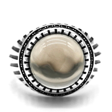 Anillo de plata de ley S925 para hombre, citrino Natural, estilo Punk, conjunto de anillos de pavo Vintage, conjunto de joyería, anillo hecho a mano para mujer Anillo de plata de ley S925 para hombre, citrino Natural, estilo Punk, conjunto de anillos de pavo Vintage, conjunto de joyería, anillo hecho a mano para mujer