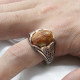 Anillo de plata 925 para hombre con piedra de ágata loca Natural, joyería de oro rosa, regalos del Día de San Valentín, anillos de compromiso para hombre y mujer - malaquita tienda 36