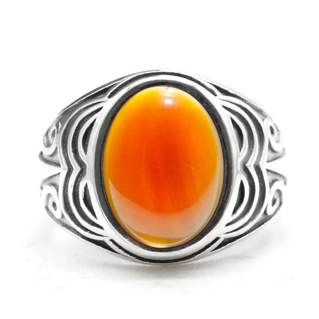 Anillo de plata 925, hecho a mano tanto para hombres como para mujeres, joyería punk vintage, ágata roja natural, regalo de Navidad, de moda Anillo de plata 925, hecho a mano tanto para hombres como para mujeres, joyería punk vintage, ágata roja natural, regalo de Navidad, de moda