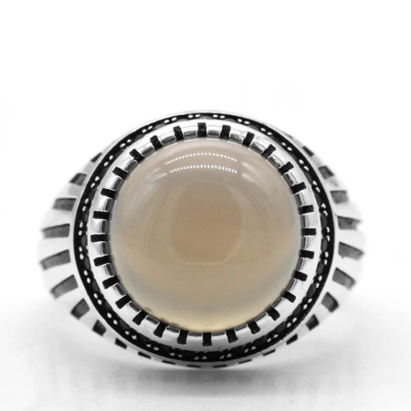 Anillo de plata de ley S925 para hombre, piedra de ágata Natural, conjunto de anillos de estilo Punk, conjunto de joyería, anillo hecho a mano de pavo Vintage para mujer Anillo de plata de ley S925 para hombre, piedra de ágata Natural, conjunto de anillos de estilo Punk, conjunto de joyería, anillo hecho a mano de pavo Vintage para mujer