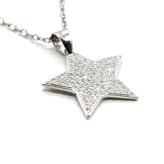Collar con colgante de Estrella de Plata S925 para mujer, regalo de fiesta de cumpleaños de vacaciones de lujo auténtico - malaquita tienda 36