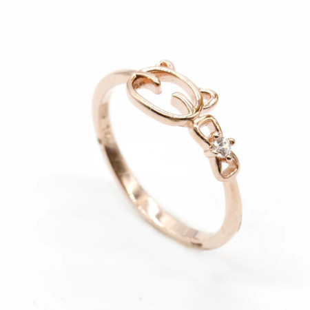 Anillo coreano bonito romántico de Plata de Ley 925 para mujer con circonita para la familia anillo de San Valentín bandas de boda fiesta joyería regalo