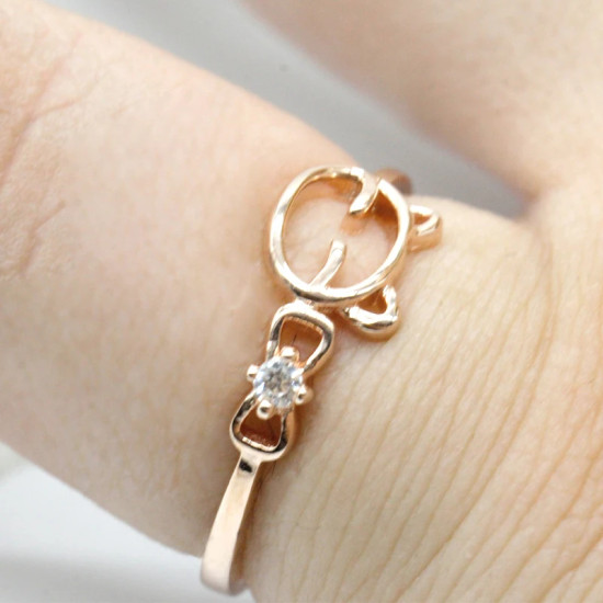 Anillo coreano bonito romántico de Plata de Ley 925 para mujer con circonita para la familia anillo de San Valentín bandas de boda fiesta joyería regalo - malaquita tienda 36