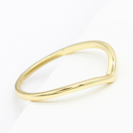 Anillo de boda de plata 925 para mujer, amante de las gotas de agua, elegante anillo de dedo de Color dorado para mujer, joyería de compromiso, regalo de boda