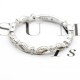 Anillos de dedo con forma trenzada geométrica de 8 palabras de la suerte de circón de Plata de Ley 925, accesorios de anillo de boda, joyería fina de compromiso - malaquita tienda 36