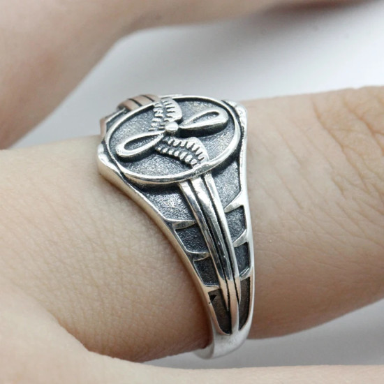 Anillo de Plata de Ley 925 para hombre y mujer, accesorio Vintage Punk Freedom Eagle Biker, símbolo de la libertad, joyería para fiesta de amigos Anillo de Plata de Ley 925 para hombre y mujer, accesorio Vintage Punk Freedom Eagle Biker, símbolo de la libertad, joyería para fiesta de amigos - malaquita tienda 36