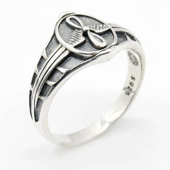 Anillo de Plata de Ley 925 para hombre y mujer, accesorio Vintage Punk Freedom Eagle Biker, símbolo de la libertad, joyería para fiesta de amigos Anillo de Plata de Ley 925 para hombre y mujer, accesorio Vintage Punk Freedom Eagle Biker, símbolo de la libertad, joyería para fiesta de amigos - malaquita tienda 36