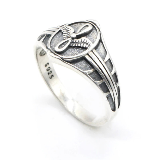 Anillo de Plata de Ley 925 para hombre y mujer, accesorio Vintage Punk Freedom Eagle Biker, símbolo de la libertad, joyería para fiesta de amigos Anillo de Plata de Ley 925 para hombre y mujer, accesorio Vintage Punk Freedom Eagle Biker, símbolo de la libertad, joyería para fiesta de amigos - malaquita tienda 36