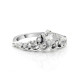 Anillos de plata esterlina 925 con forma de corona para mujer, joyería de reina de circonita transparente, estilo romántico para mujer, anillo de boda de fiesta - malaquita tienda 36
