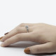 Anillos de plata esterlina 925 con forma de corona para mujer, joyería de reina de circonita transparente, estilo romántico para mujer, anillo de boda de fiesta - malaquita tienda 36