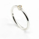 Anillo de plata de ley 925 para mujer, joyería elegante, círculo pequeño, anillos de dedo CZ brillantes para mujer, regalo de boda y Día de San Valentín - malaquita tienda 36