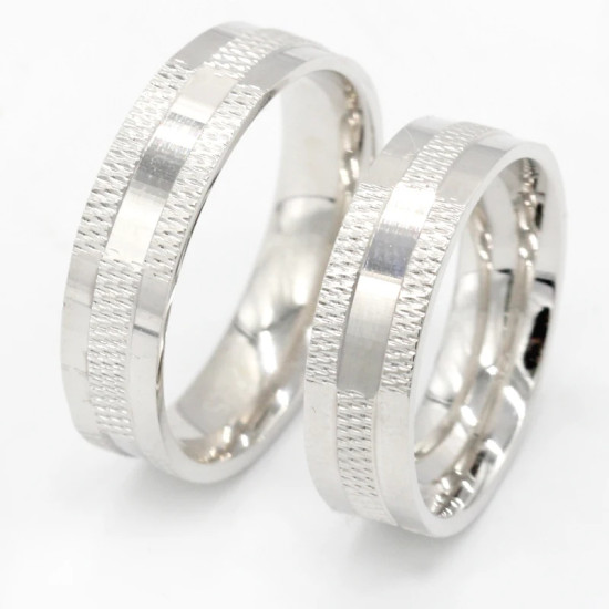 Anillos de pareja de Plata de Ley 925 auténtica, diseño único, estilo clásico minimalista para hombres y mujeres, anillos de boda finos, joyería de moda - malaquita tienda 36