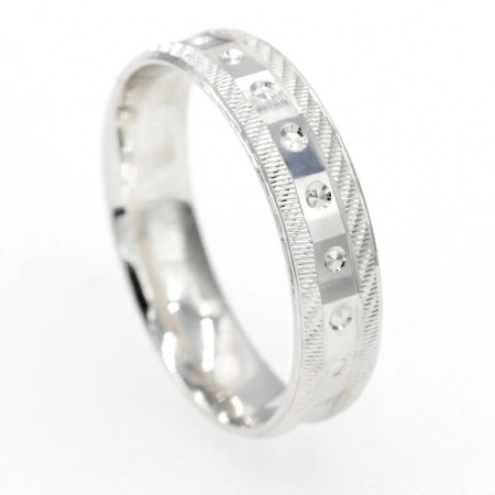 Anillo de boda de Plata de Ley 925 para mujeres amantes de los hombres pequeños anillos de pareja de diseño especial de punto redondo para boda