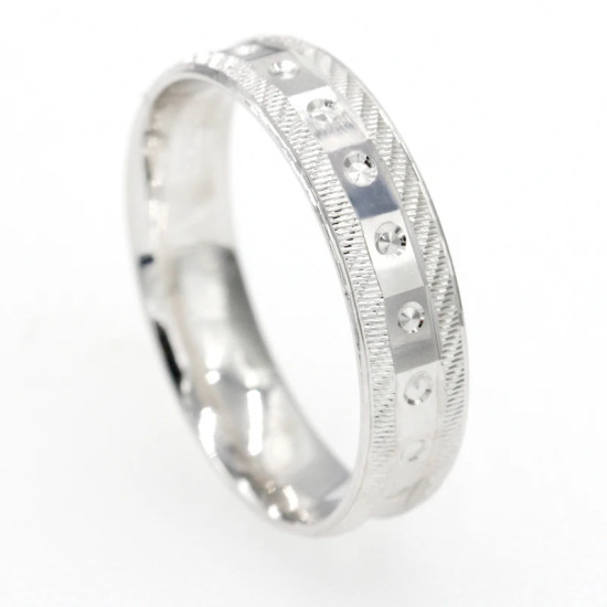 Anillo de boda de Plata de Ley 925 para mujeres amantes de los hombres pequeños anillos de pareja de diseño especial de punto redondo para boda - malaquita tienda 36