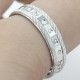 Anillo de boda de Plata de Ley 925 para mujeres amantes de los hombres pequeños anillos de pareja de diseño especial de punto redondo para boda - malaquita tienda 36