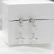 Pendientes de Estrellas de Plata de Ley 925 para mujer y niña, aretes de cinco estrellas, joyería Coreana de moda para mujer, regalo de San Valentín para boda - malaquita tienda 36