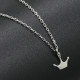 Collar de plata de ley 925 para mujer, elegante cadena hasta la clavícula, corona de príncipe princesa, joyería de moda, regalo del Día de San Valentín - malaquita tienda 36