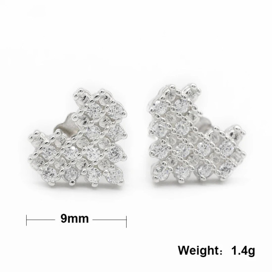 Pendientes de plata S925 para mujer, joyería de lujo, regalo para el Día de San Valentín - malaquita tienda 36