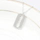 Collar con colgante de plata pura S925, diseño de hoja, estilo punk, joyería de fiesta, regalo para hombres y mujeres - malaquita tienda 36