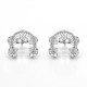 Pendientes de plata de ley 925 con forma de herradura con pendientes transparentes CZ para mujeres 2019 joyería de moda - malaquita tienda 36