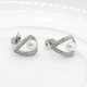 Pendientes pequeños de Zirconia cúbica para mujer, aretes pequeños y elegantes con perlas naturales de agua dulce, de alta calidad - malaquita tienda 36