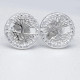 Pendientes de árbol de Plata de Ley 925 para mujer, aretes de árbol de la vida, simples, joyería fina hecha a mano - malaquita tienda 36