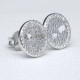 Pendientes de árbol de Plata de Ley 925 para mujer, aretes de árbol de la vida, simples, joyería fina hecha a mano - malaquita tienda 36