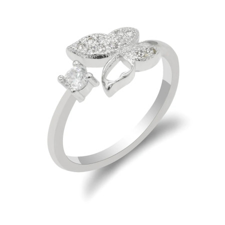 Anillos de dedo ajustables de tamaño abierto para mujer, joyería de fiesta/boda, piedra CZ, diseño exquisito, joyería de moda Anillos de dedo ajustables de tamaño abierto para mujer, joyería de fiesta/boda, piedra CZ, diseño exquisito, joyería de moda