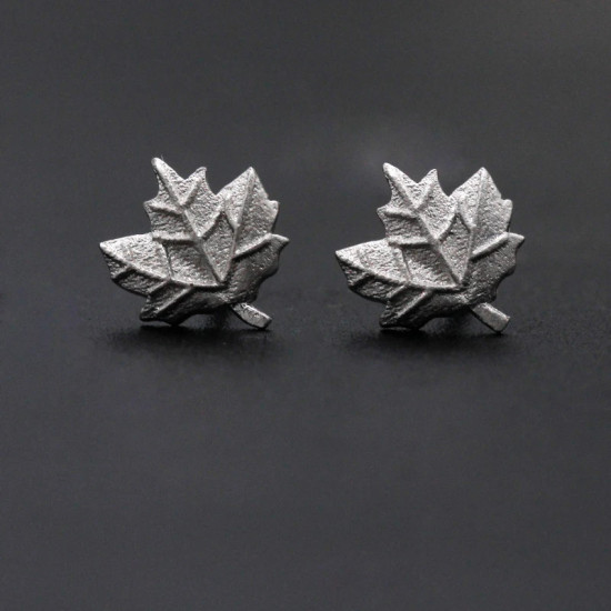 Pendientes de planta de Plata de Ley 925 para mujer, aretes de planta de hoja diminuta Simple, joyería fina de declaración fresca y dulce - malaquita tienda 36