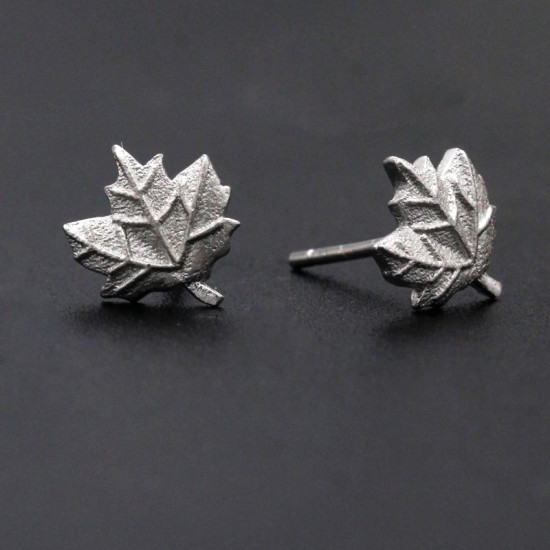 Pendientes de planta de Plata de Ley 925 para mujer, aretes de planta de hoja diminuta Simple, joyería fina de declaración fresca y dulce - malaquita tienda 36