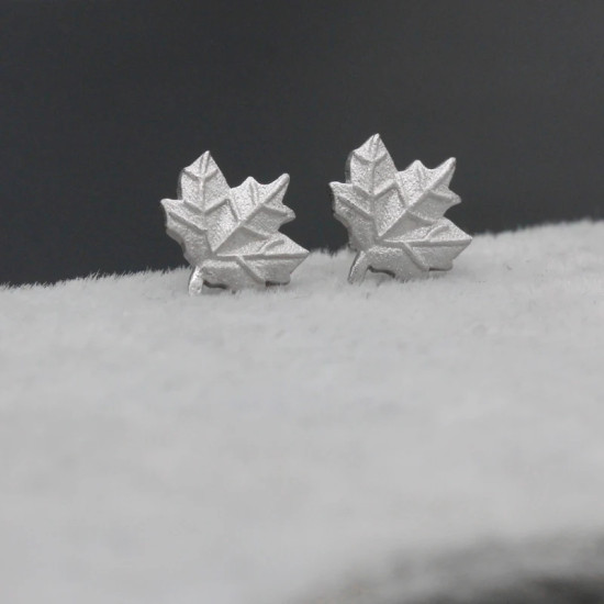Pendientes de planta de Plata de Ley 925 para mujer, aretes de planta de hoja diminuta Simple, joyería fina de declaración fresca y dulce - malaquita tienda 36