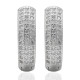 Pendientes de plata de ley 925 para mujer, aretes de lujo, piedra de circonia cúbica deslumbrante, joyería fina hecha a mano - malaquita tienda 36