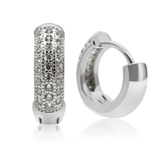 Pendientes de plata de ley 925 para mujer, aretes de lujo, piedra de circonia cúbica deslumbrante, joyería fina hecha a mano - malaquita tienda 36