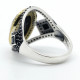 Metalmadman-anillos de plata 925 para hombre, piedra CZ Natural grande con forma de W, anillos de boda/Patry, joyería fina de diseño único de alta calidad - malaquita tienda 36